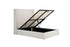 Maisey Ottoman Bed White Boucle